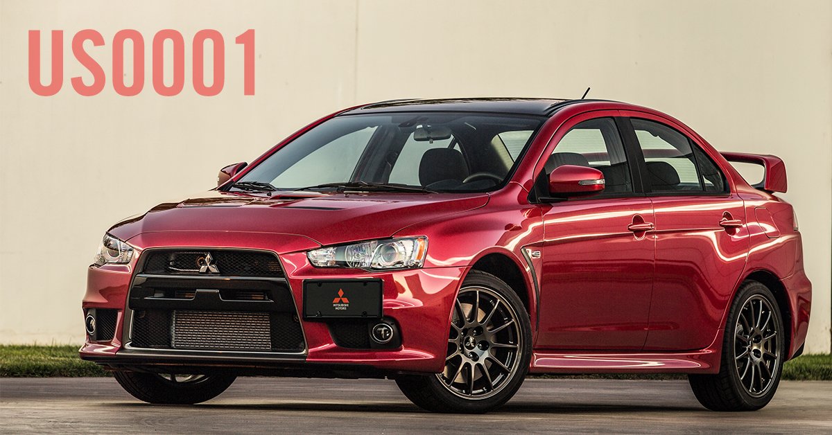 mitsucars's tweet photo. In benefit of National MS Society, we are auctioning off the 1st #EvoFinalEdition (of 1600)— https://t.co/lLp8jpzyFj https://t.co/RXzYeBG5tt