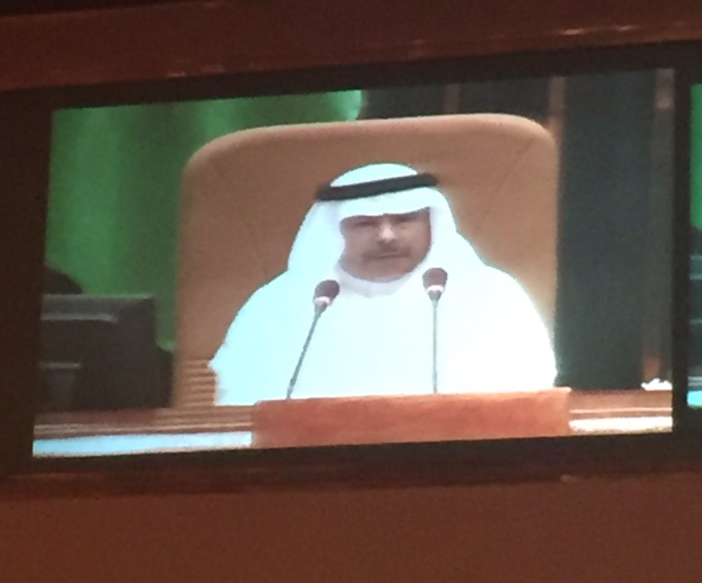 ICACC2015's tweet photo. كلمة معالي مدير الجامعة د.فوزان الفوزان #ICACC2015 https://t.co/d7ZAo5HVc6