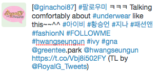RoyalG_Tweets's tweet photo. [@ginachoi87] https://t.co/xEK5wt5dv3 https://t.co/71EC4rCU2U