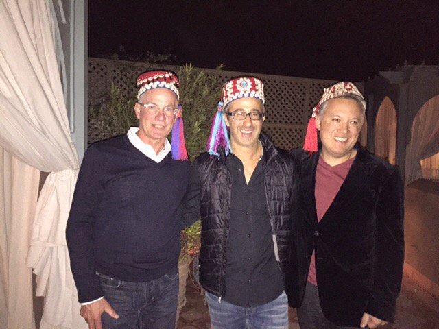 TheLittleNell's tweet photo. Thanks @RiadKniza for our sensational Moroccan dinner with @DuVineAndy @DuVine #Pure2015 https://t.co/ZxYWEylr3H