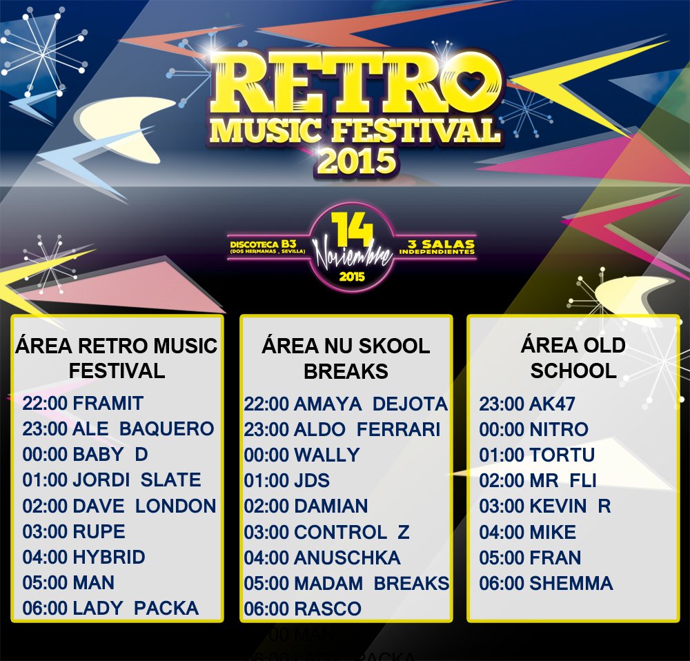 raveart_prod's tweet photo. ¡¡¡ HORARIOS #RETRORAVEART 😲 !!!
📣 Entradas 24 € VENTA ➡ https://t.co/lx2mwbYDB6 https://t.co/NCCvKQcTch