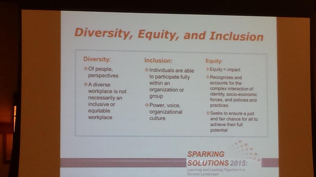 4socialimpact's tweet image. Actions producing disparate outcomes are perpetuating inequity. #equity #SparkingSolutions2015 #philanthropy