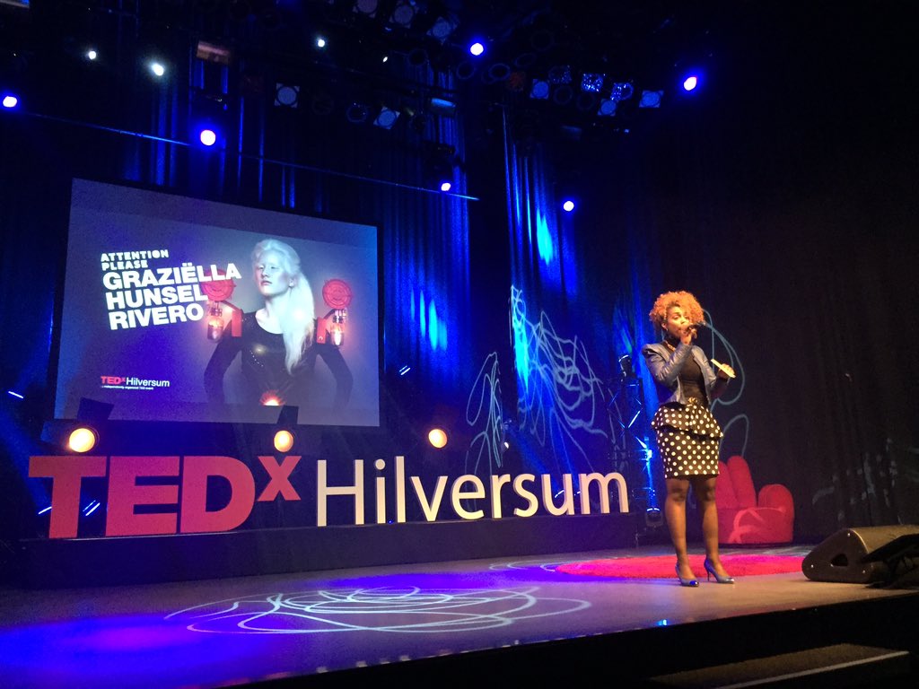 De leukste lerares Spaans op het podium #graziellahunsel #tedxhsum