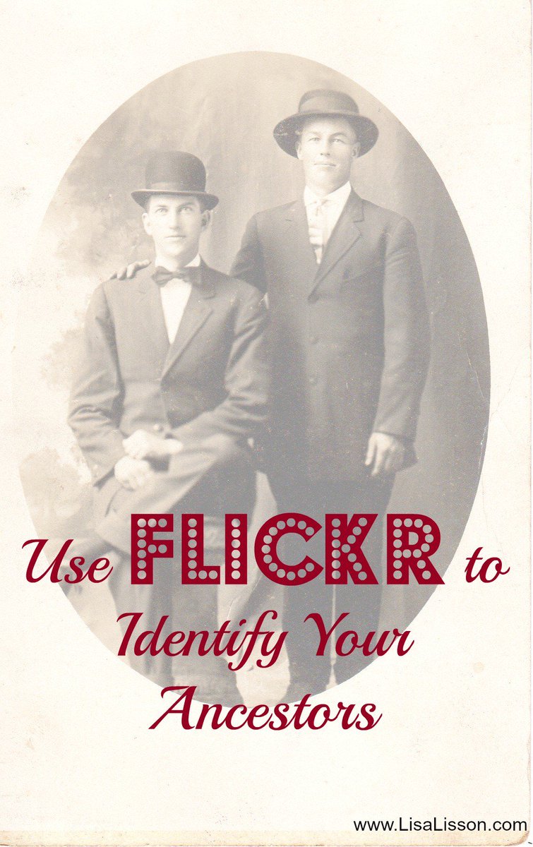 Areyoumycousin's tweet image. Using Flickr to Identify Your Ancestors bit.ly/1MYN2xM #genealogy #flickr