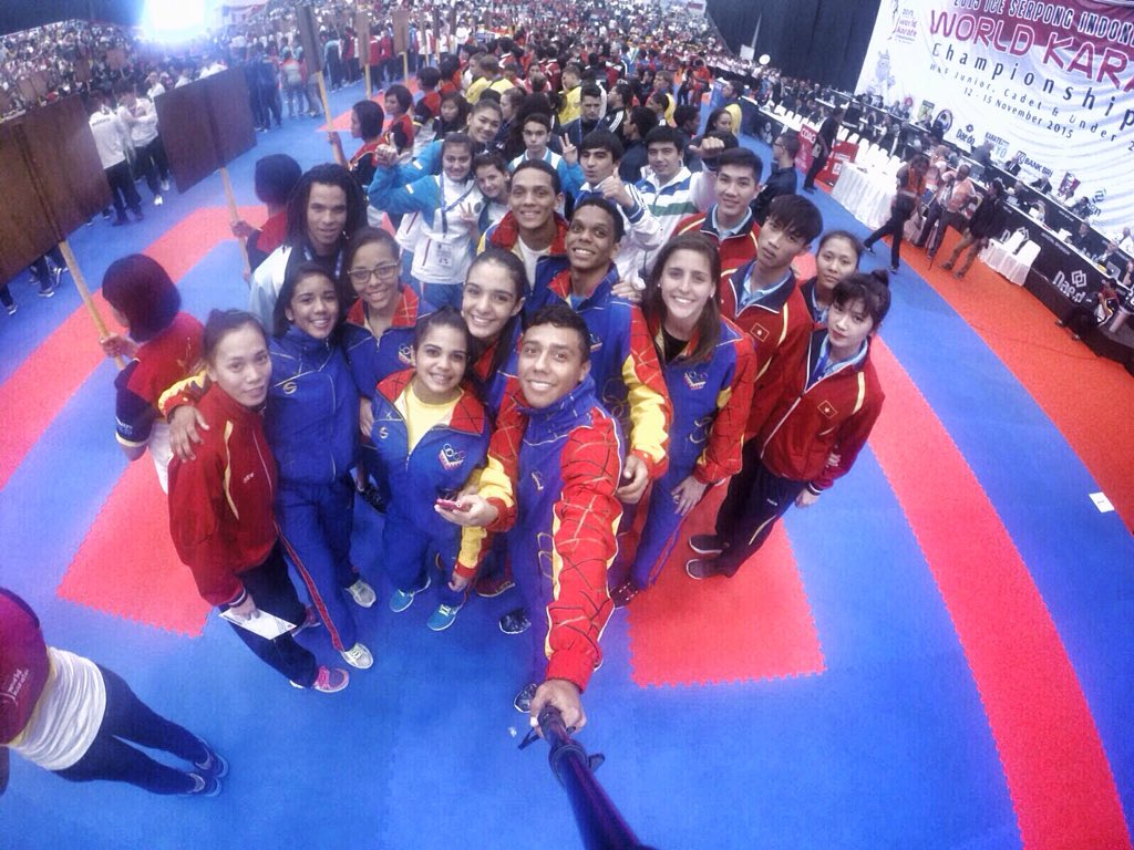 Primer día en el Mundial en Jakarta Indonesia