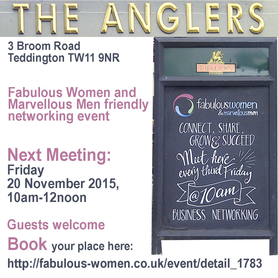 monicastenetto's tweet photo. Friendly n fun @Fab_Women #netwinning at The @Anglers_TW11 on Friday 20 Nov 10am. Join us! https://t.co/sB0BsBtcp8 https://t.co/CuJRHu9ijP