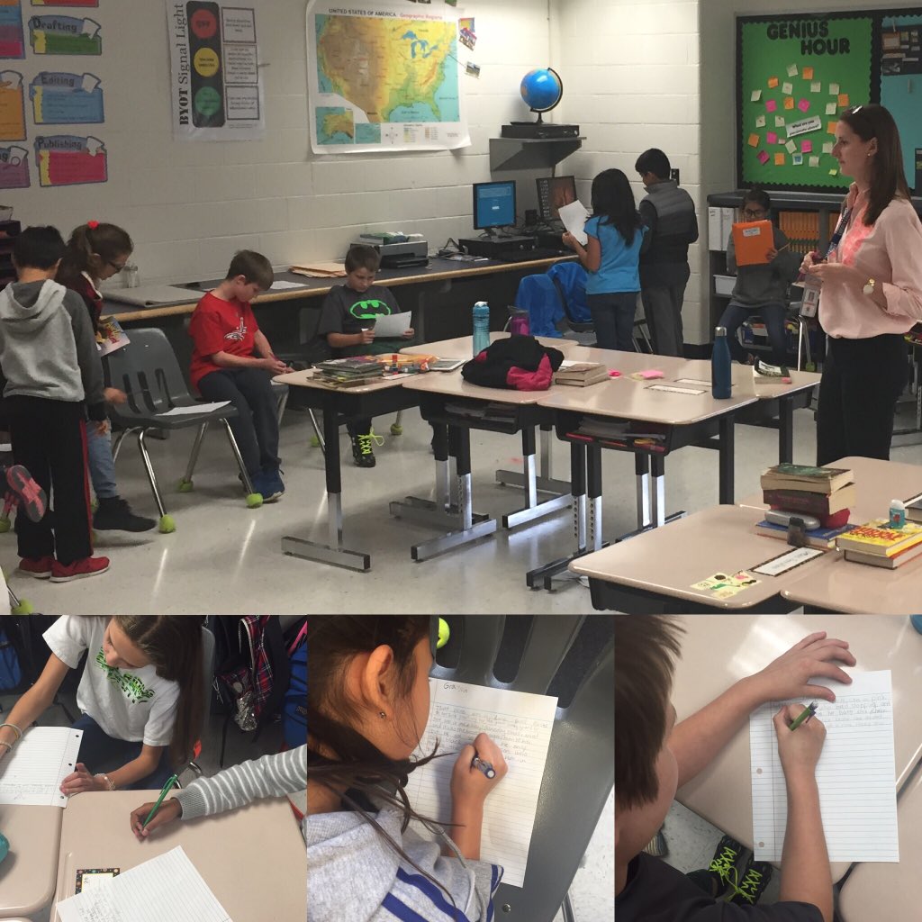 MsPrebeck's tweet photo. Read, Write, & Scoot #onesentenceatatime #classstories @MsPeckham5 #lcpsliberty https://t.co/t3bUS7Hq2m