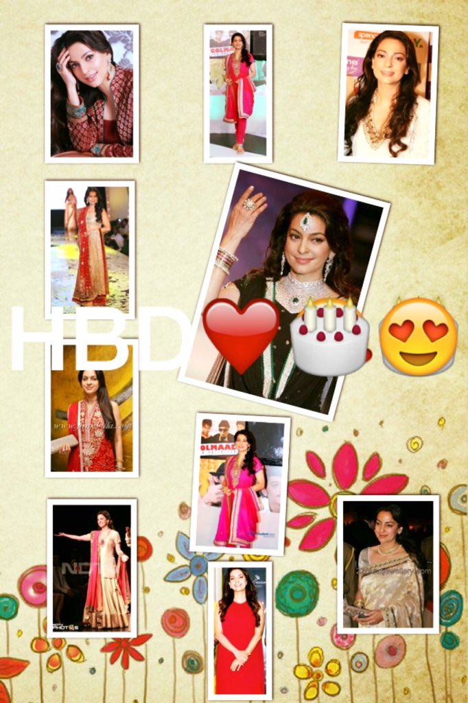  \Happy Birthday Juhi Chawla\ A very happy birthday to my idol..Love you much . It\s midnight here in Bkk. 