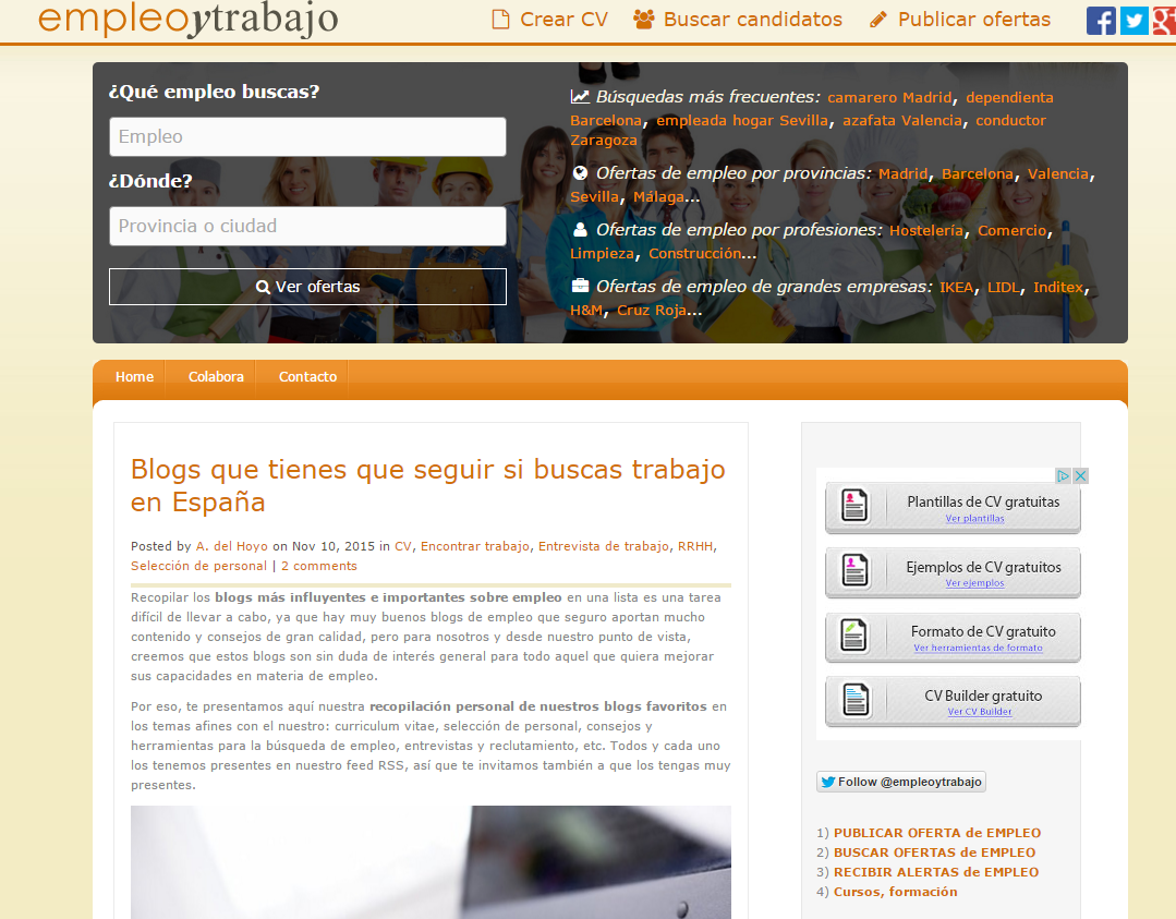 AmaliaLopezAcer's tweet photo. 20 blogs si estás buscando empleo https://t.co/4aKsRpUP4v vía @empleoytrabajo https://t.co/8DO8kT52rc