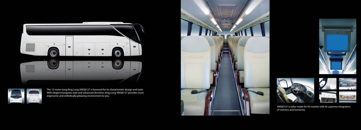 KingLongEurope's tweet photo. Brand New King Long 12 meter Coach ,previous registered Euro 5 with delivery mileage only ,bargain £150,000 https://t.co/wnil3YU1SZ