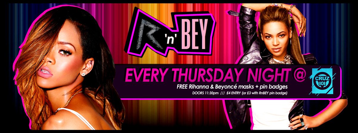 RnBEYclub's tweet photo. Head to @Cruz101Official on @canalstmancs in #Manchester TONIGHT for @RnBEYclub! Free @rihanna + @Beyonce masks! https://t.co/4OtglzKAoP