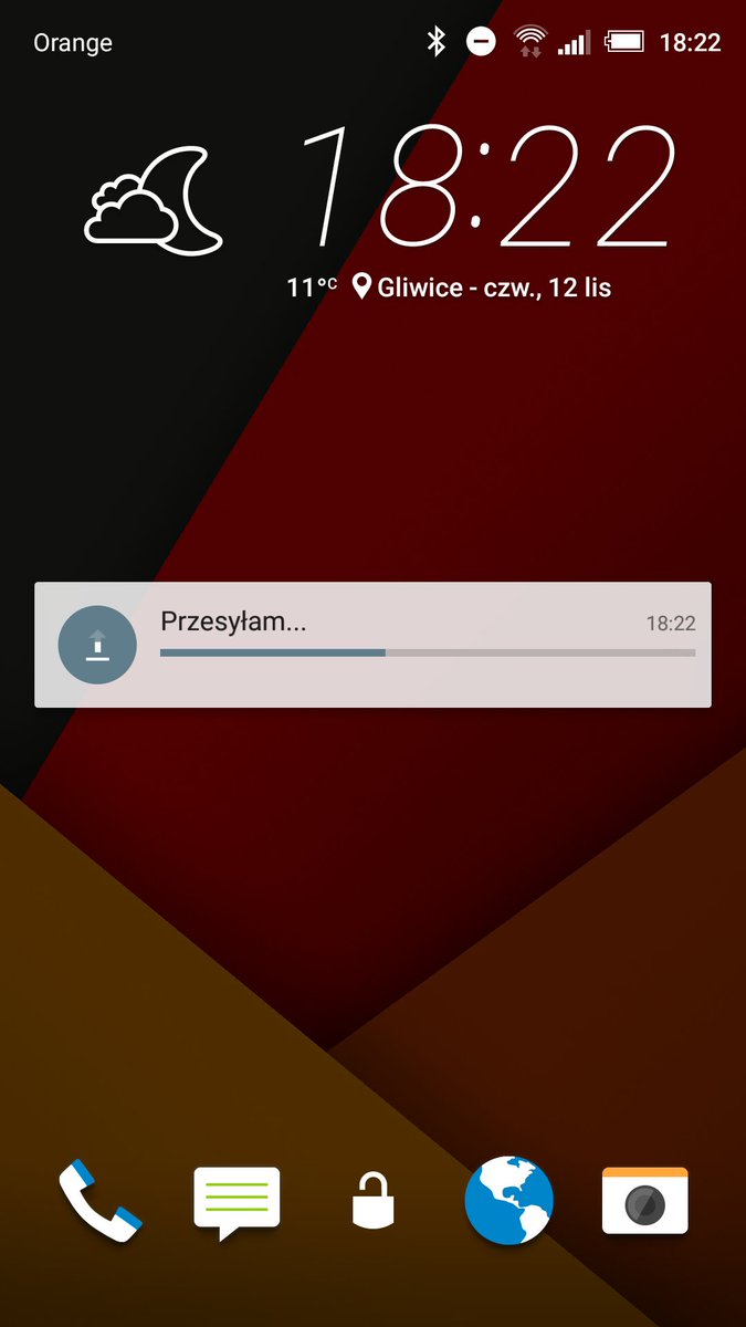 zolty26's tweet image. @Krzysiec udało się udostępnić zdjęcie przez NFC #AndroidBeam z OneA9 na Nexus 7 (2013)