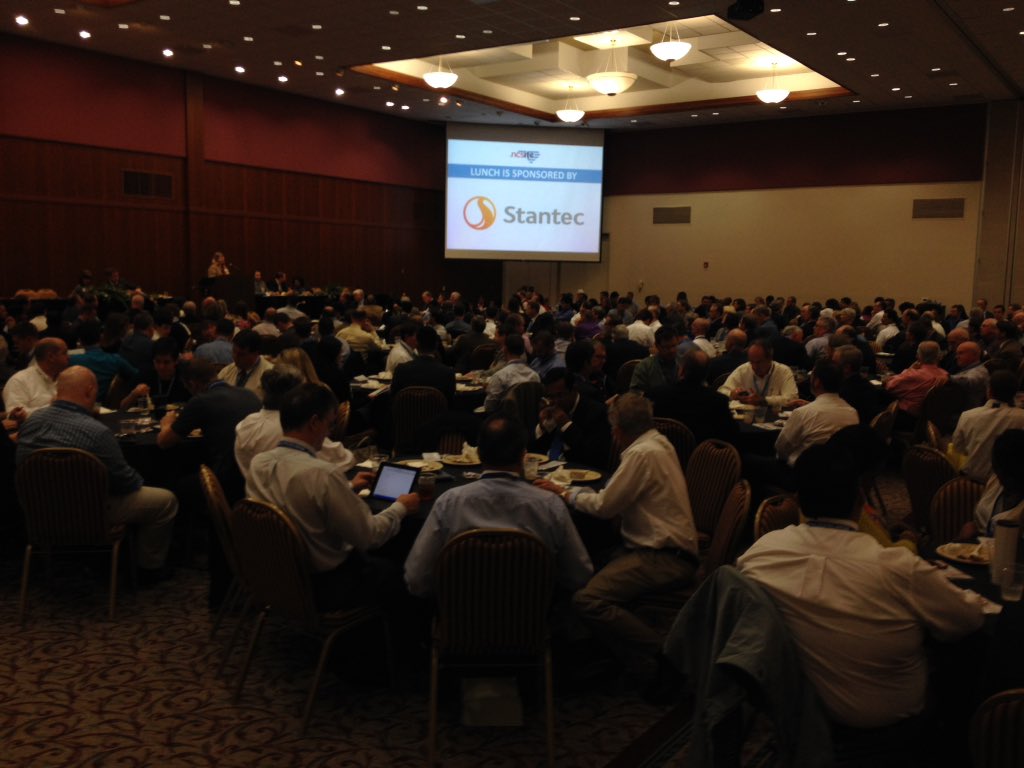 NCSITECVC's tweet photo. Thank you Stantec for lunch sponsorship of today's NCSITE Annual Meeting! @Stantec https://t.co/wROkMhtmak