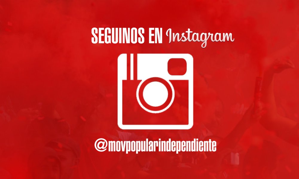 mpindependiente's tweet photo. ¡Seguinos en Instagram! Donde pronto te mostraremos el nuevo proyecto en el que estamos trabajando. https://t.co/Mn58z3qCW8