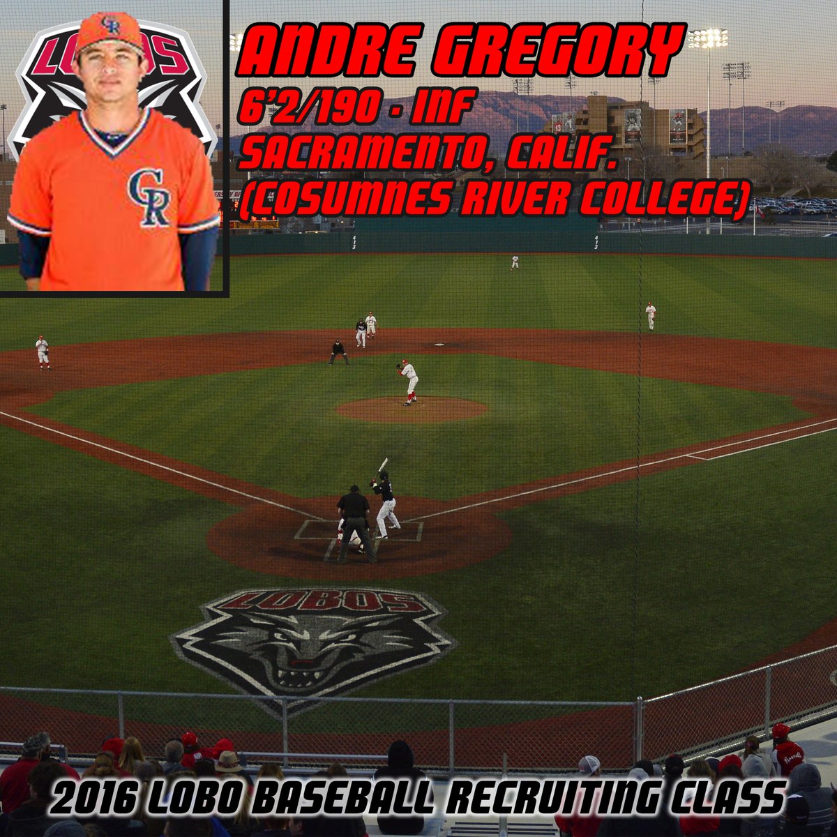 Fans, please welcome Andre Gregory (@AndreGregory8) to the Lobo family as part of our 2016 recruiting class!
