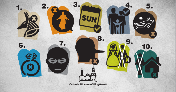Catholic_SVG's tweet photo. You cannot go wrong if you follow these basic, natural laws! #10commandments https://t.co/EmG2a7fkvq