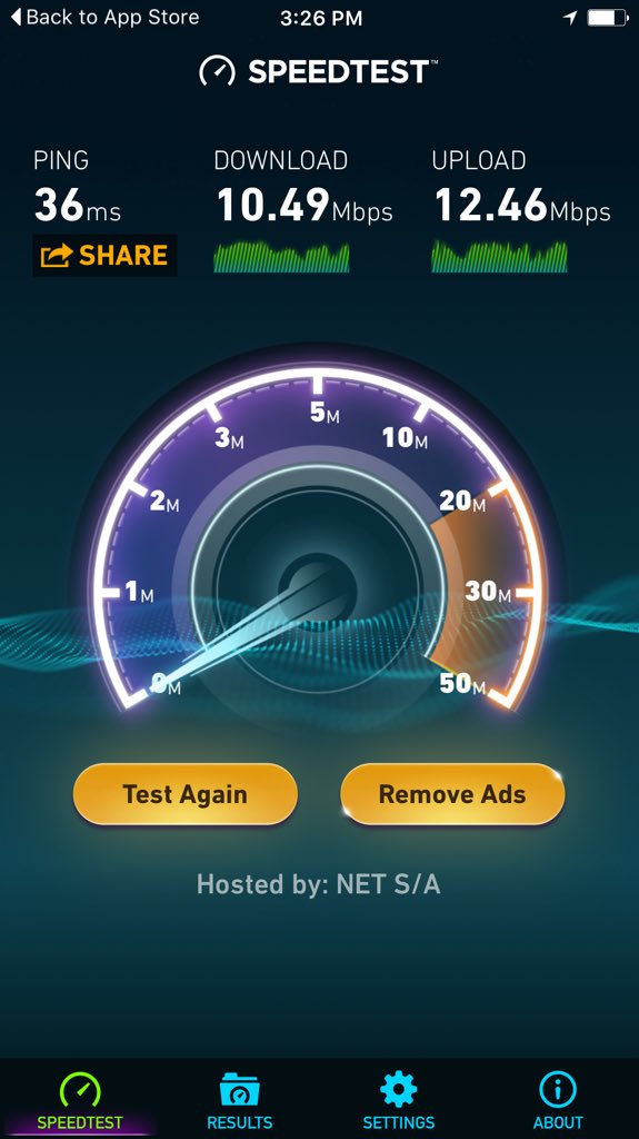 "Ownando" a banda larga móvel em SP. #oi #internet4g