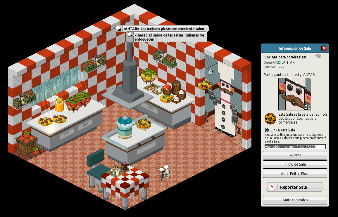 ESHabbo's tweet image. Trabajos ganadores del Concurso Cocinas para Comérselas (2/3) #CosyKitchen