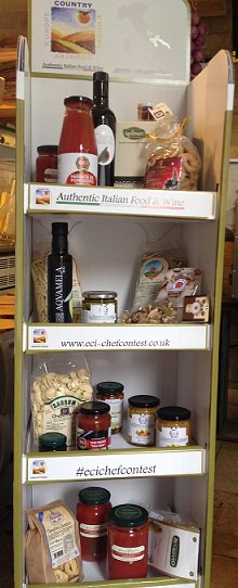 robertalmatelli's tweet photo. Excellent Italian products inLondon @Dispacsrl @LondonFoodLink @discoverypuglia #ItalianFood #Puglia #ecichefcontest https://t.co/OfJTWJKUrQ
