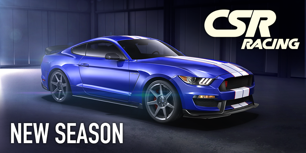 CSRRacing's tweet photo. The Shelby GT350R is up for grabs this season! Get racing for your chance to win it! https://t.co/3CbeOS8K3S