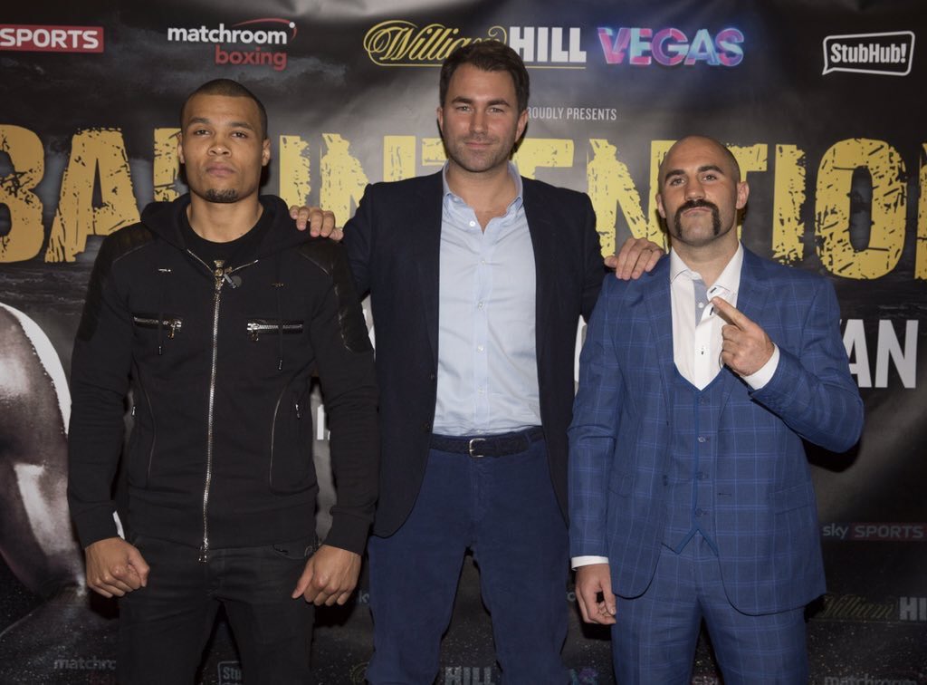 ChrisEubankJr's tweet photo. And so it begins #TeamEubank https://t.co/g2I0VCFWgU
