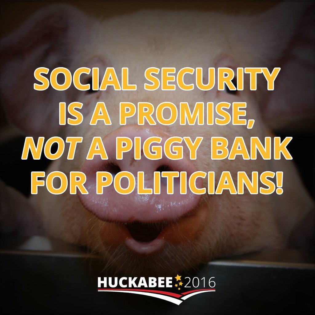 JohnsonDeborah's tweet photo. #ProtectSS #ProtectMedicare #FairTax #seniors4huck #ImWithHuck https://t.co/kcHG3GMSUf