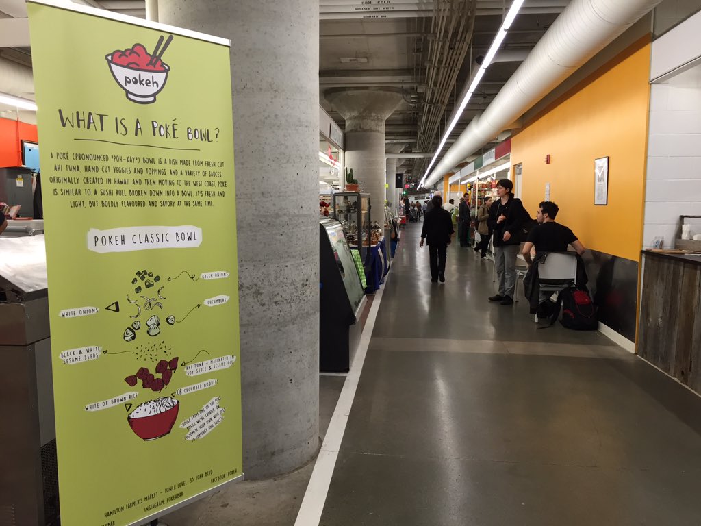 Canada's 1st EVER pokē bar is in #hamont! Can you fricken believe that?? @pokehbar