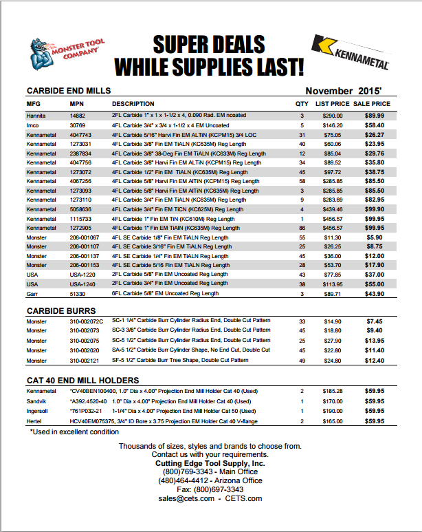 CETS.com November Super Deals!!!
cetsonline.com/2015/pdf/novem…