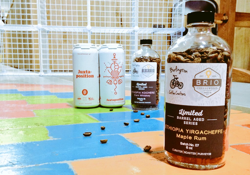 BVTcoffeetrike's tweet photo. All trails lead to beer. #barrelagedcoffee @BurlingtonBeer @briocoffeeworks #vtcoffee #vtbeer https://t.co/gfbBQuBvYj