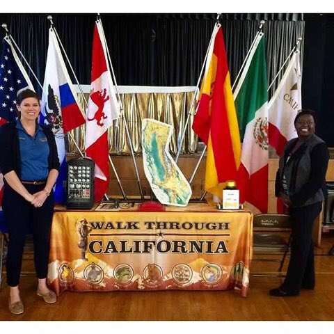 GoSaintsSPPS's tweet photo. Special event by #californiaweeklyexplorer. They present history that motivates creativity, intellect, & ethics. https://t.co/awA6pURkYB