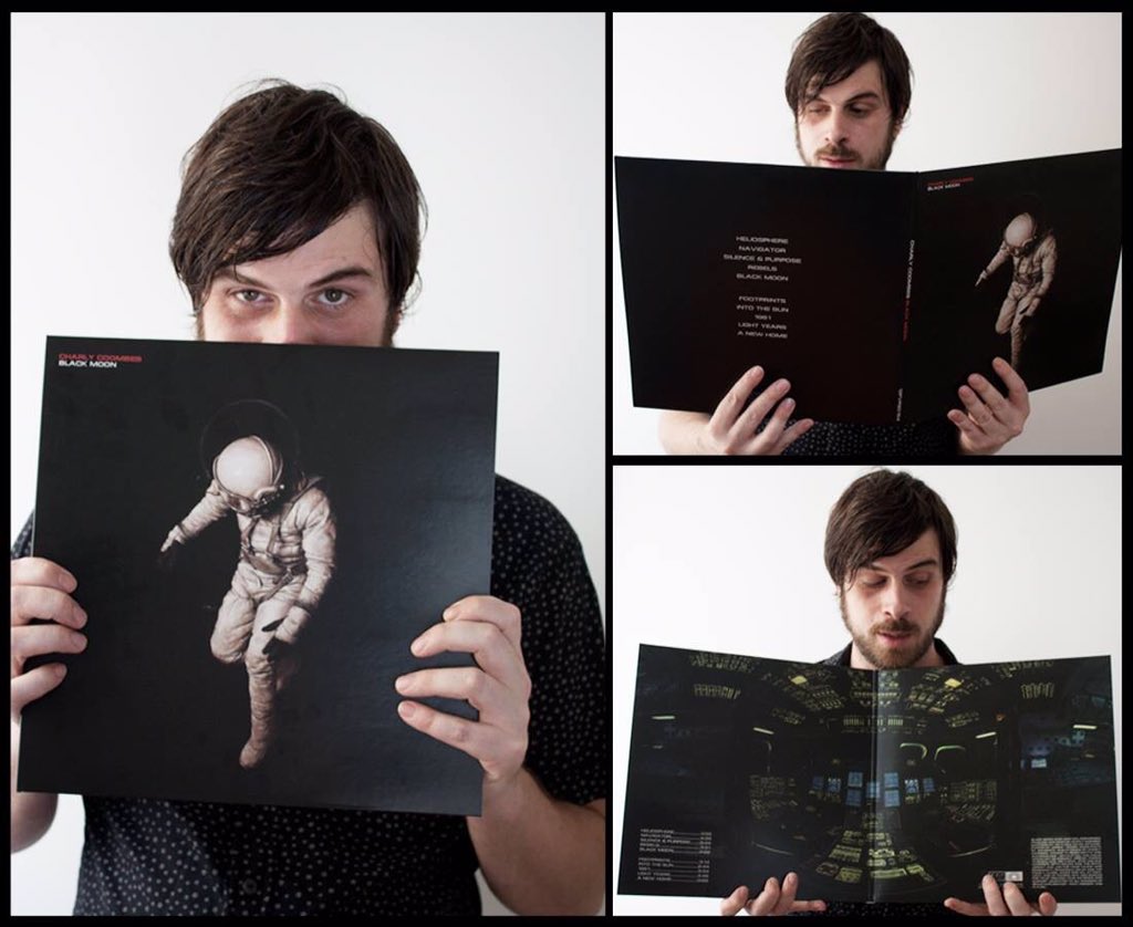 GazCoombesFans's tweet photo. Mr @CharlyCoombes looking fab alongside his vinyl of #blackmoon #independentlabelweek https://t.co/zYQnsCguMi