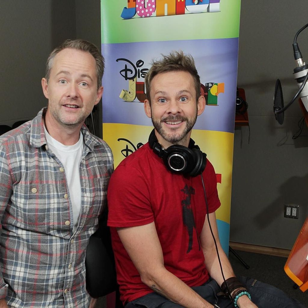 DomsWildThings's tweet photo. From hobbits to gnomes! Such a blast working together again on Disney's #SofiatheFirst tod… https://t.co/PVM33yO99S https://t.co/wiXlY8e3QT