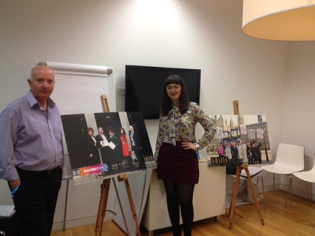 johnpickford's tweet photo. With @emilylphillips from Grazia talking about campaigning journalism at #mindsharehuddle https://t.co/ZA33PJFZrm