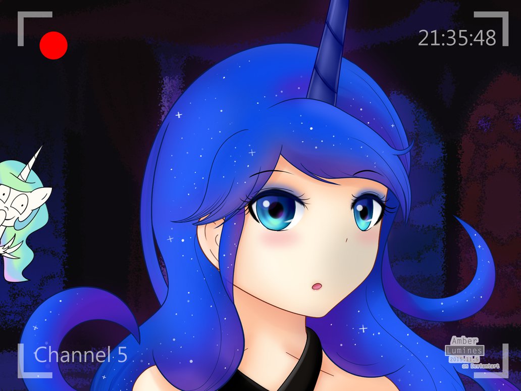 Luna Looking Through a Webcam Human Version by AmberLumines dlvr.it/CkBJBY