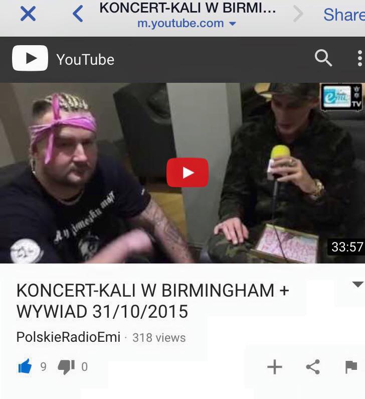 radioEMIuk's tweet photo. Koncert Kali w Birmingham+Wywiad 31/10/2015.😎😇
TUTAJ znajdziecie LINK 🎥📷
https://t.co/hiNwT8gXLy📺
#radioemi #kali https://t.co/Hl8XnPQ9uJ