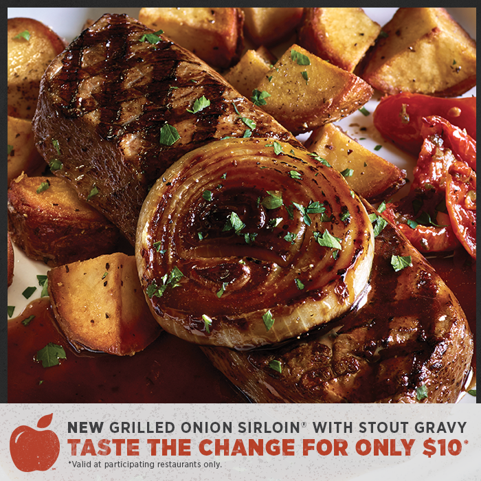 Applebees's tweet photo. Hard to believe it's only $10. #TasteTheChange https://t.co/EhUJX5rxuo