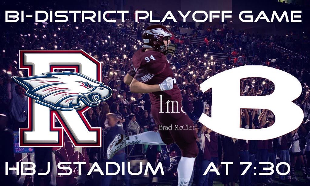 eagles_iron's tweet photo. The PLAYOFFS are here! Support your Eagles and watch them take on Belton! https://t.co/xwhTTBJHTQ