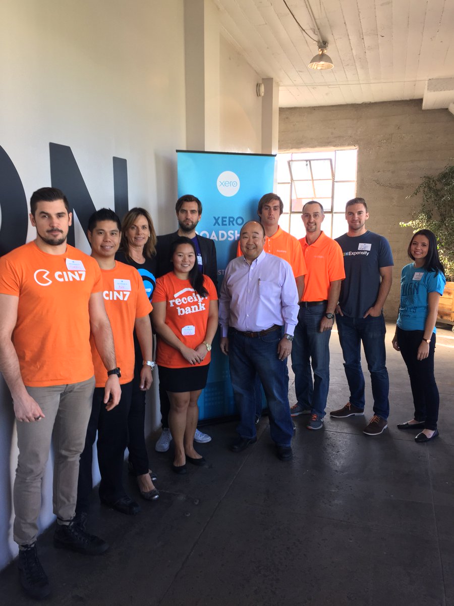 Great partners! @xero #xeroroadshow <a href="/ReceiptBank/">RB</a> <a href="/avalara/">Avalara</a> <a href="/spotlightrep/">Spotlight Reporting</a> <a href="/sush/">Aylic Petit</a>.io <a href="/expensify/">Expensify</a> <a href="/sushio/">Sushio App</a> <a href="/Cin7online/">Cin7</a>