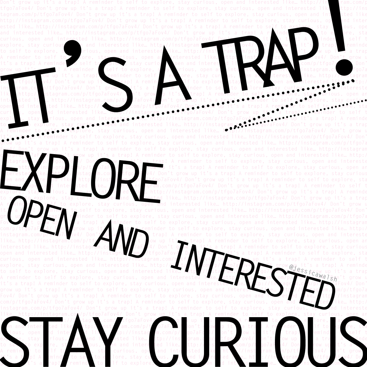 sharmellow's tweet photo. #week6 #DES493 #typeoftheweek #itsatrap #explore #staycurious #deep #design @gillianharvey @jessicawalsh @AlexaGuse https://t.co/nRSjoHjAp5