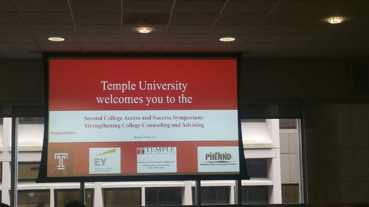 templecehd's tweet photo. RT: @LGRforCollege: Some great lessons and inspiring speakers at #TempleInspire https://t.co/V1m5ZLqCe7