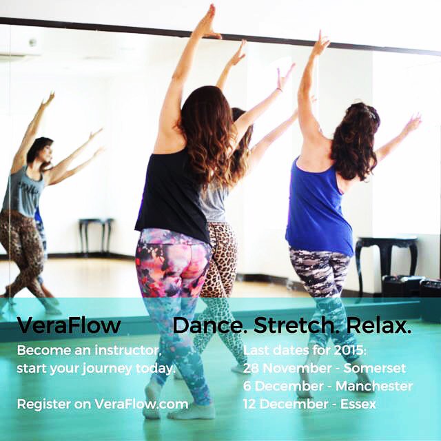 Perfectly compliment you dance fitness program. Train to teach VeraFlow #stretch #mindfulness
