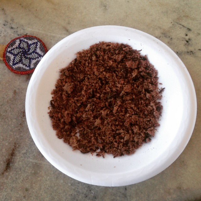 JWoodsSK's tweet image. Our first Photovoice participant brought us some #moose #pemmican! #LLRIB @BNCEProject #northern #Saskatchewan