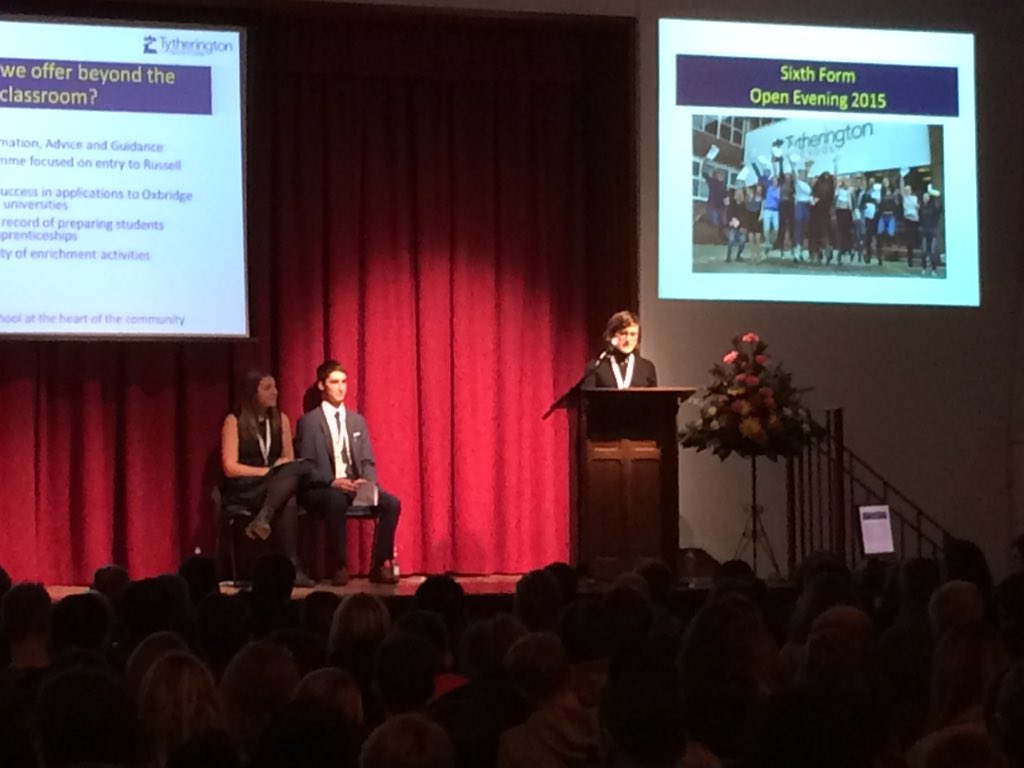 TytheringtonSch's tweet image. Welcome to our Sixth Form Open Evening! Great to see so many attending.
