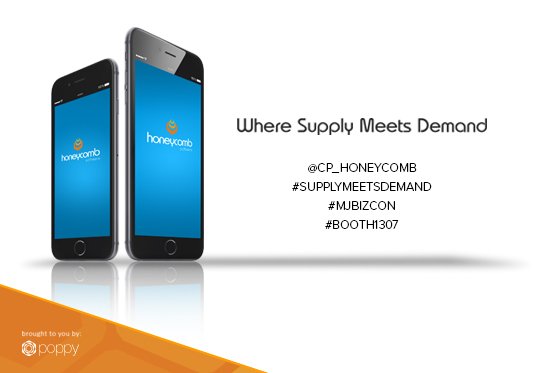 SF_Poppy's tweet photo. Launching Honeycomb Software #supplymeetsdemand ! The B2B process will never be the same. We're at the #mjbizcon https://t.co/hydX0Kq8i4