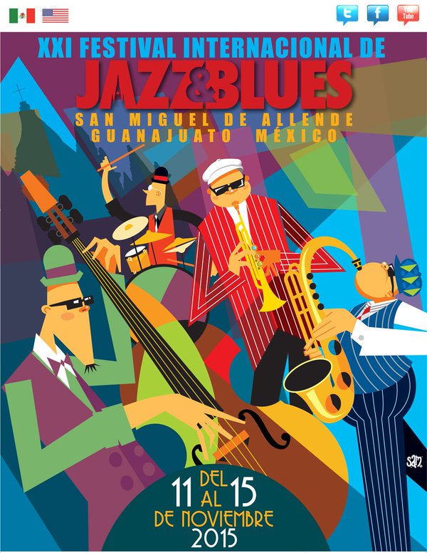 Campanas_SMA's tweet photo. Está iniciando  el #Festival de #Jazz y #Blues en #SanMigueldeAllende! No se lo pierdan! https://t.co/7R9mA4eE80 
via: @giffmx