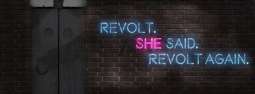 kinglearcssd's tweet photo. #RevoltSheSaidRevoltAgain. https://t.co/AWAstjatpf