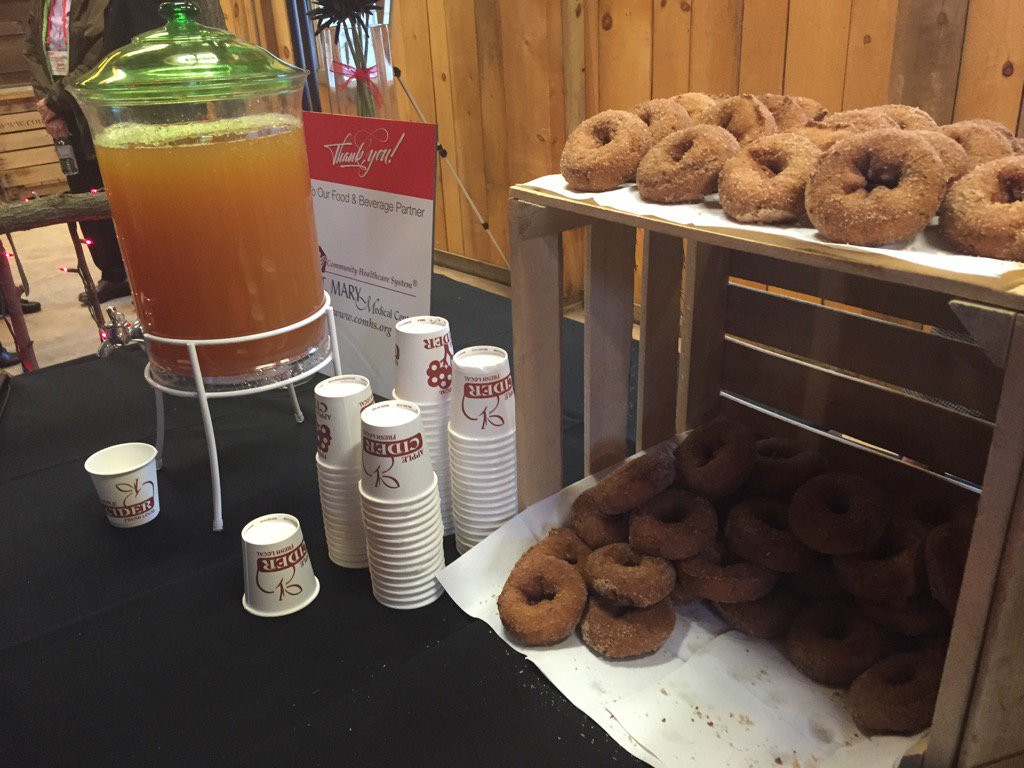 nwi_jsp's tweet photo. The good stuff at the County Line Orchard, the gracious host of #TEDxCountyLineRoad https://t.co/Gzuywj53Kr