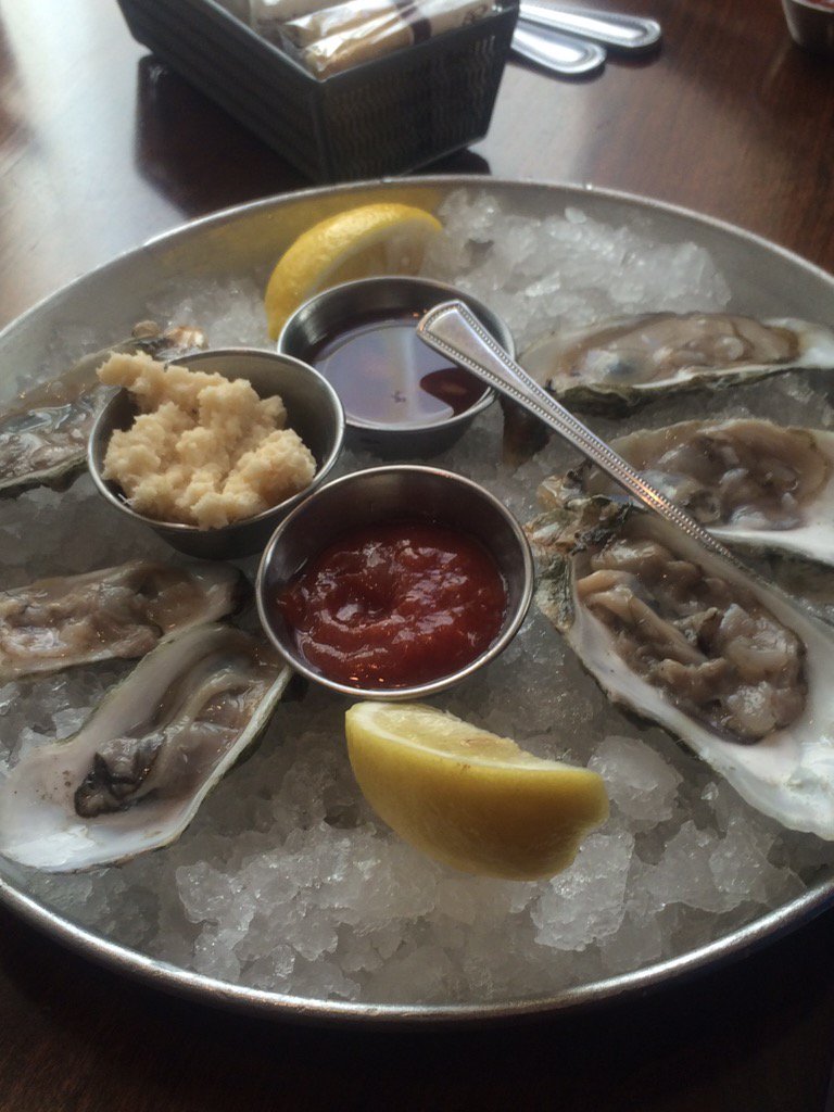 Raw oysters for 3 <a href="/mhhs_fbla/">MHHS FBLA</a> #NFLC15SC