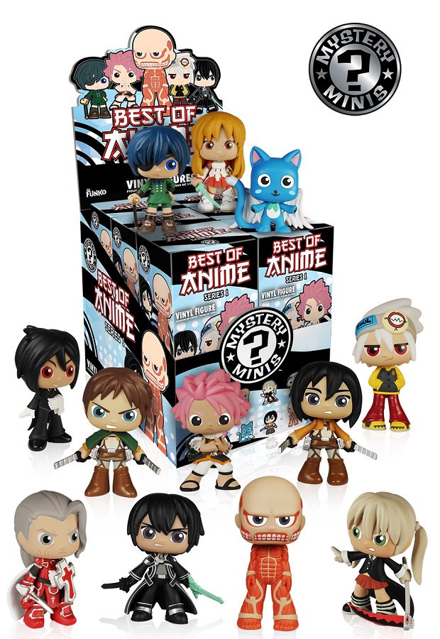 OriginalFunko's tweet photo. RT &amp; follow @OriginalFunko for a chance to win SIX Best of Anime Mystery Minis! https://t.co/ItVl8t9h6s