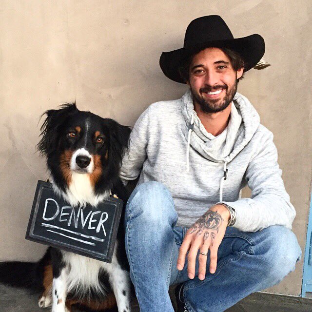 RyanBingham's tweet photo. Boo &amp; I are ready for DENVER over Thanksgiving. Who's joining us @ogdentheatre on 11/25+27 https://t.co/1ZU5XMa4vk https://t.co/NTE8X54CL3